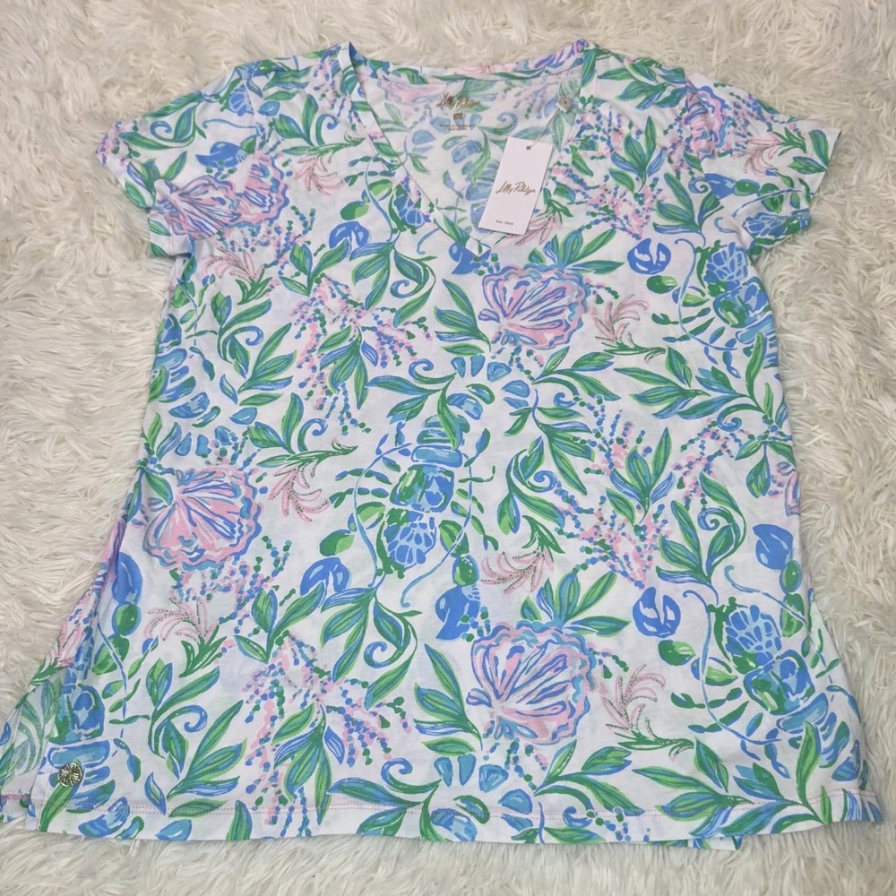 NWT Lilly Pulitzer Top/Tee "Just A Pinch"